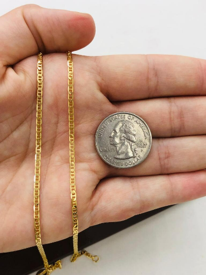 CZ Divino Nino Necklace Mariner link Chain for Womens Mens Kids Childrens/ Divine Child Necklace 21x16/ Baby Jesus Pendant