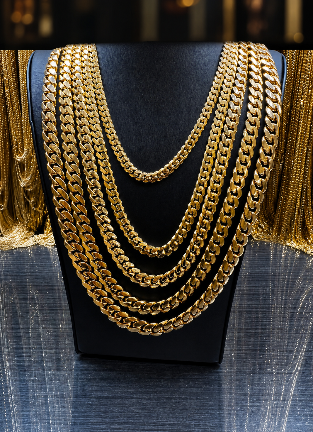 Miami Cuban Necklace 14K Solid Gold