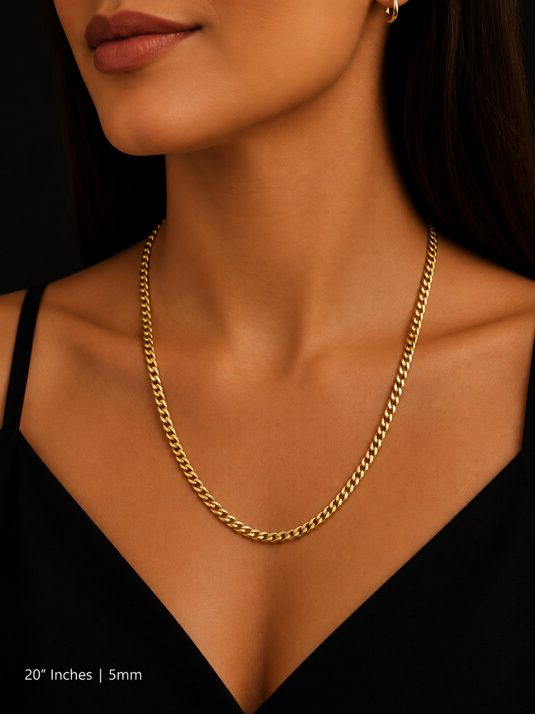 14K Gold Baby Monaco Chain & Bracelet