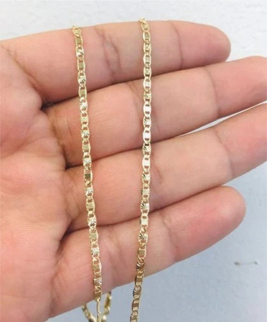 Newborn Chain Kids Necklace in Gold Filled / Everyday Chain for kids 14" / Kids Children Jewelry
