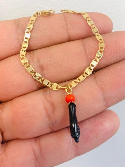 Born baby 2025 gold bracelet