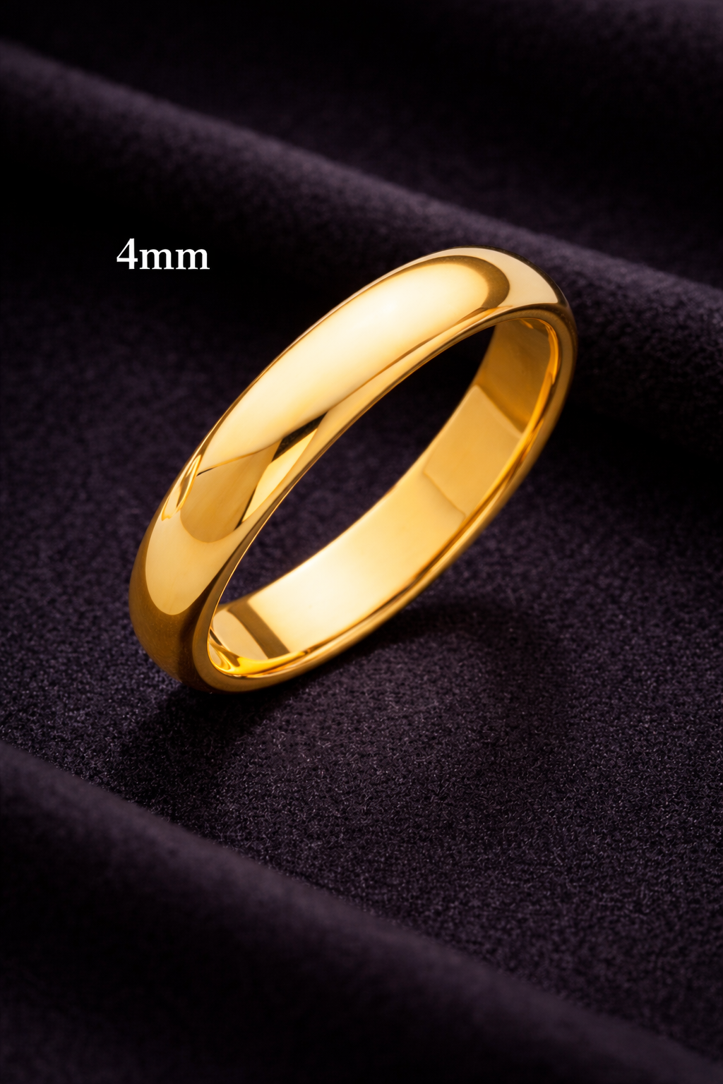 14K Gold Wedding Bands Classic for Mens & Womens