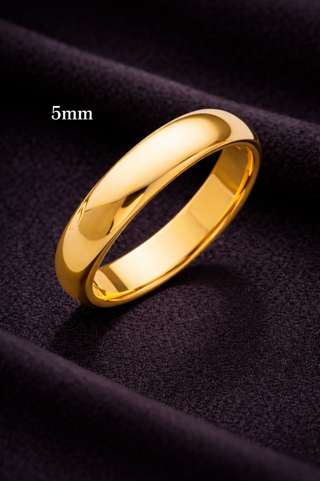 14K Gold Wedding Bands Classic for Mens & Womens