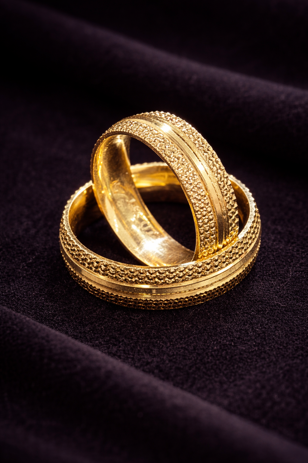 14K Gold Wedding Band Ring for Womens & Mens
