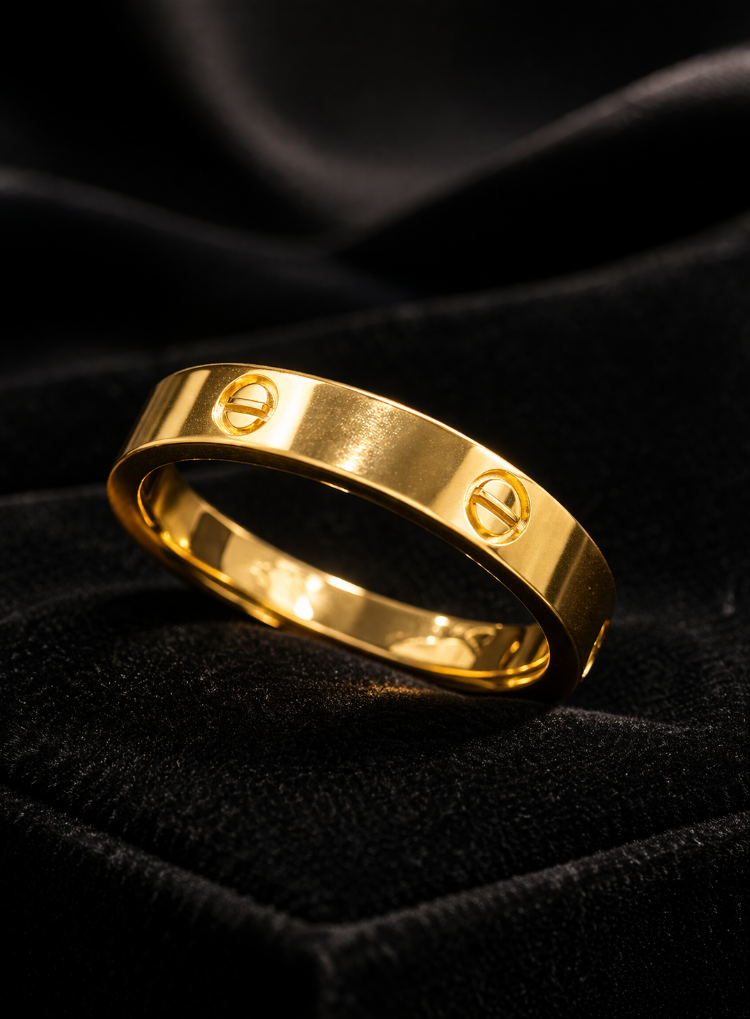 14K Gold Wedding Band Ring Cart for Womens & Mens