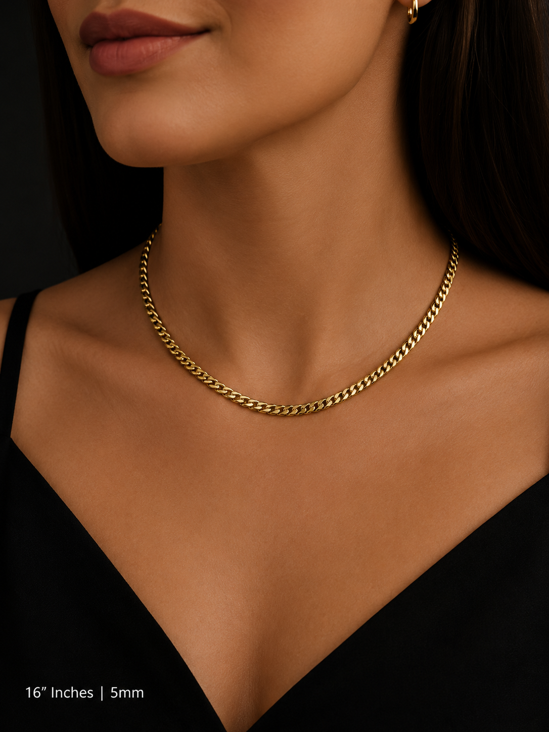14K Gold Baby Monaco Chain & Bracelet
