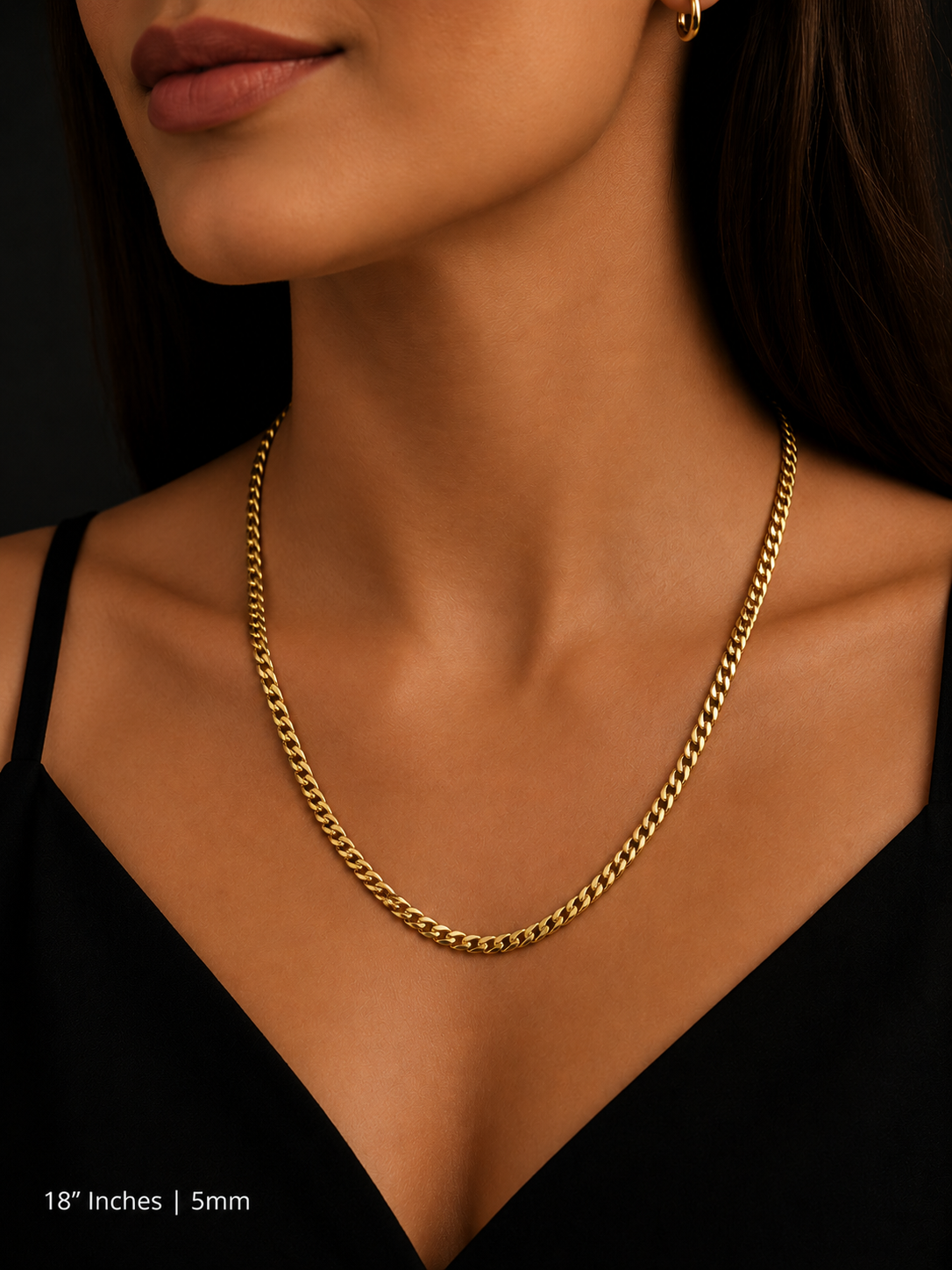 14K Gold Baby Monaco Chain & Bracelet