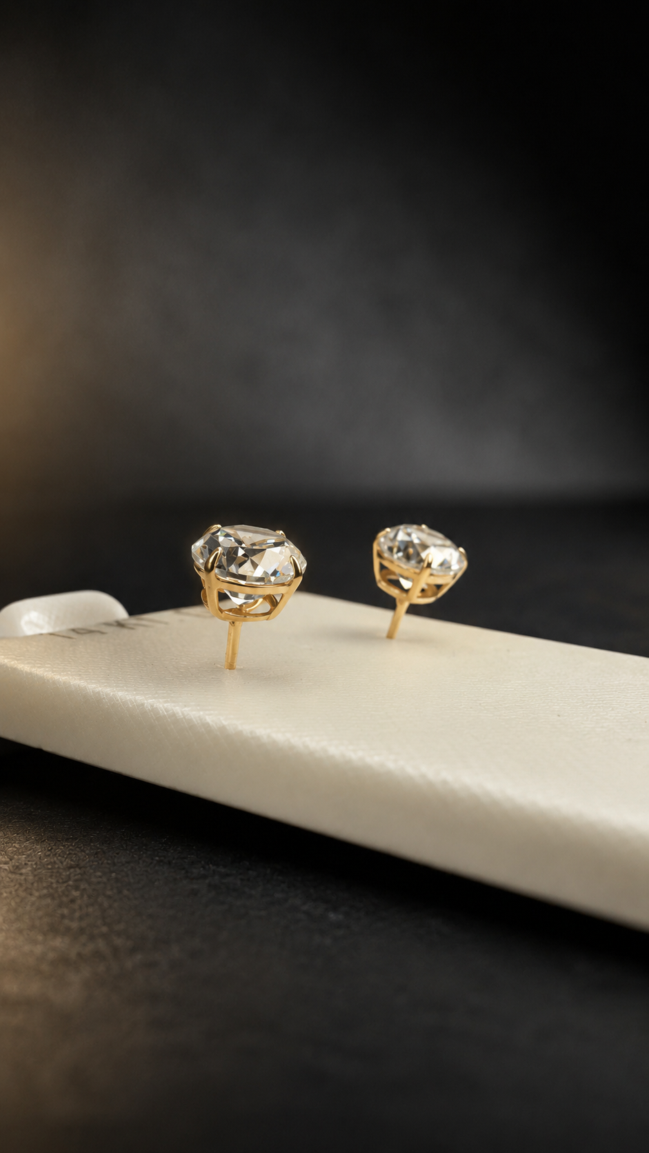 5mm 14K Yellow Gold Stud Earrings