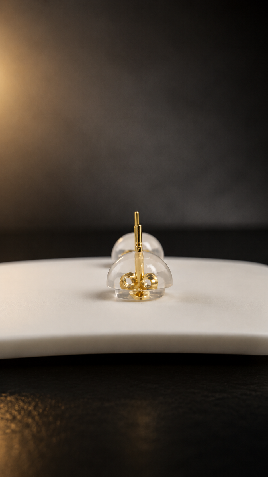 5mm 14K Yellow Gold Stud Earrings