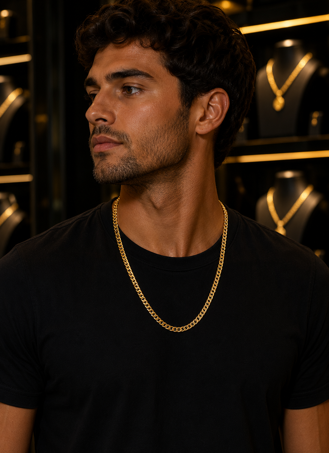 Miami Cuban Necklace 14K Solid Gold