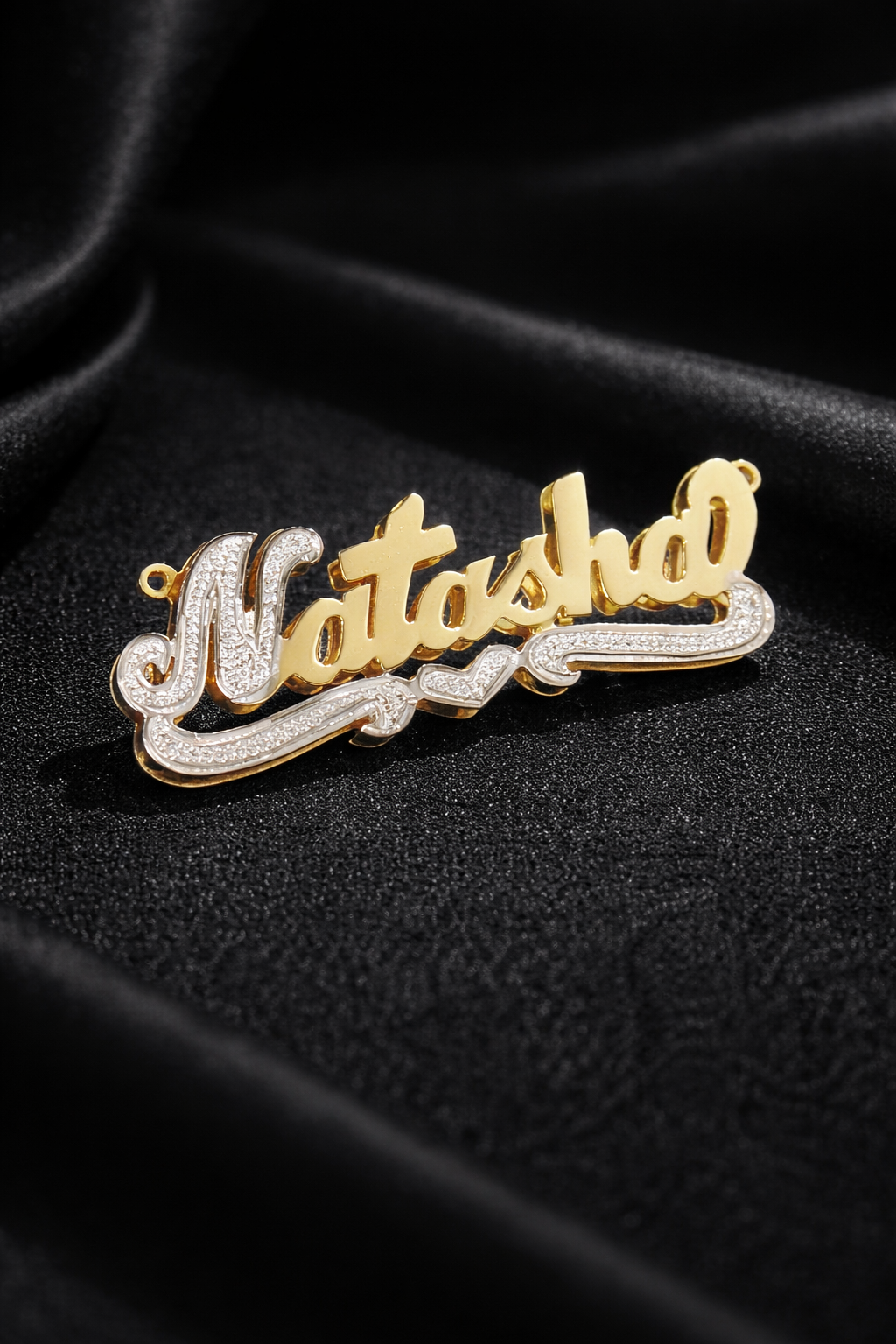 Gold Nameplate Customized Jewelry Personalized Jewelry