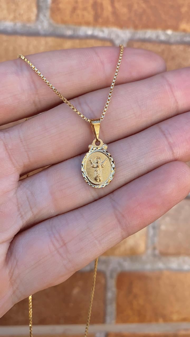 Necklace Pendant Baby Jesus 14K Gold Filled Gift Unisex