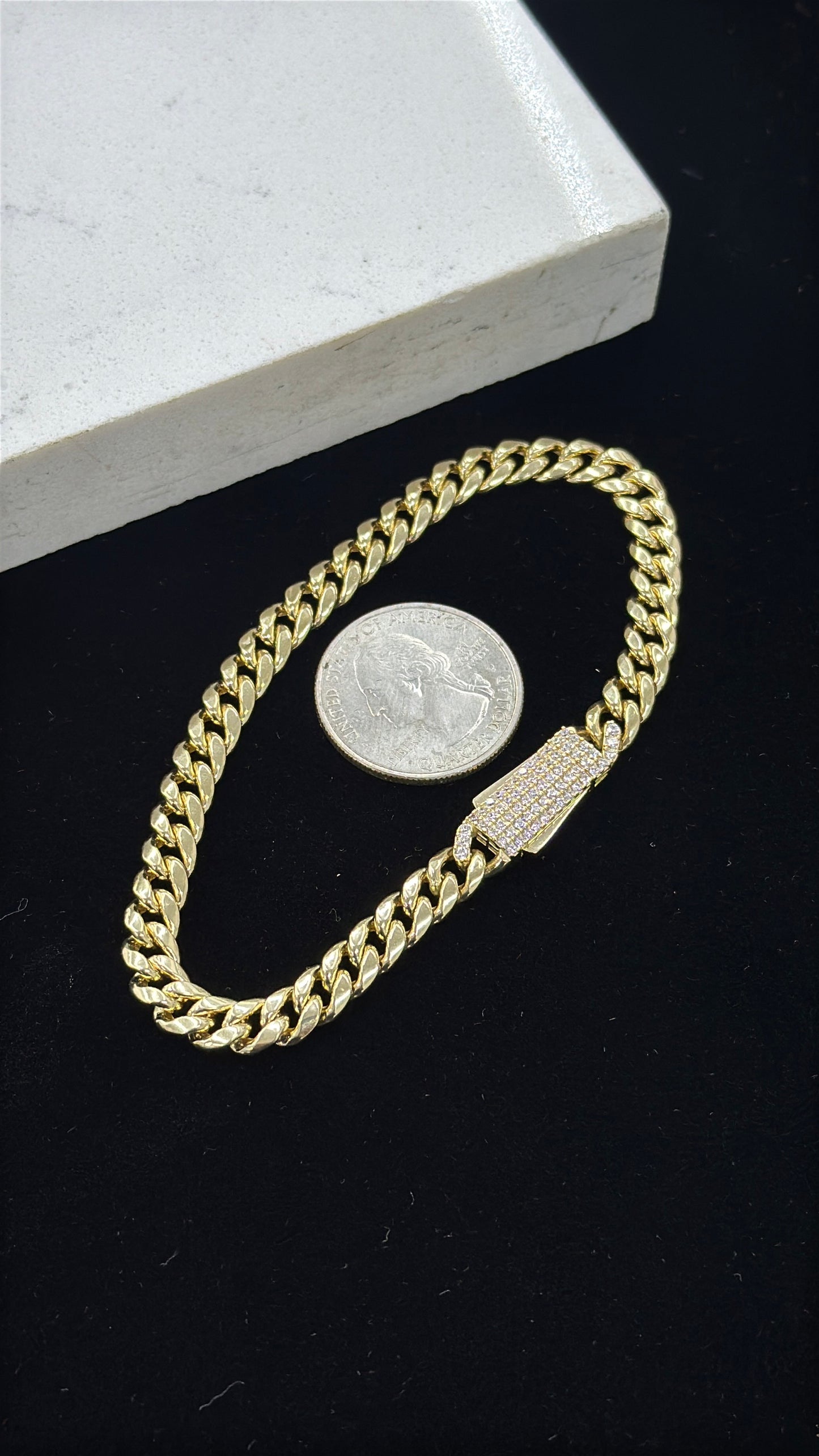 14K Gold Jingle Bell Bracelets for Mens and Womens