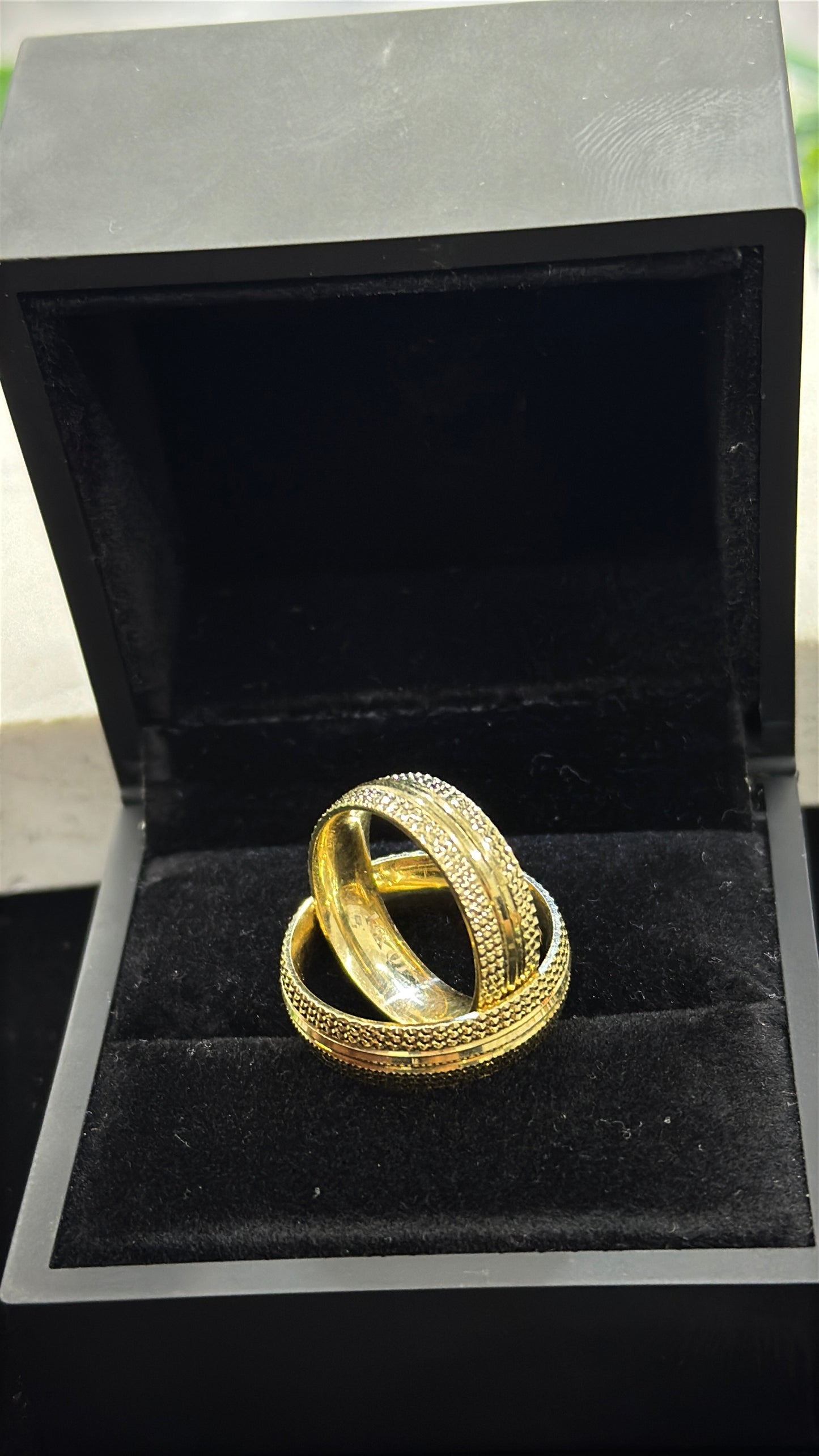 14K Gold Wedding Band Ring for Womens & Mens