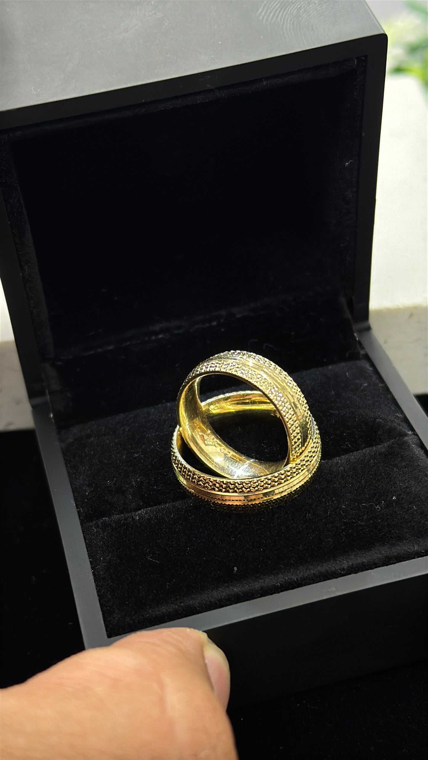14K Gold Wedding Band Ring for Womens & Mens
