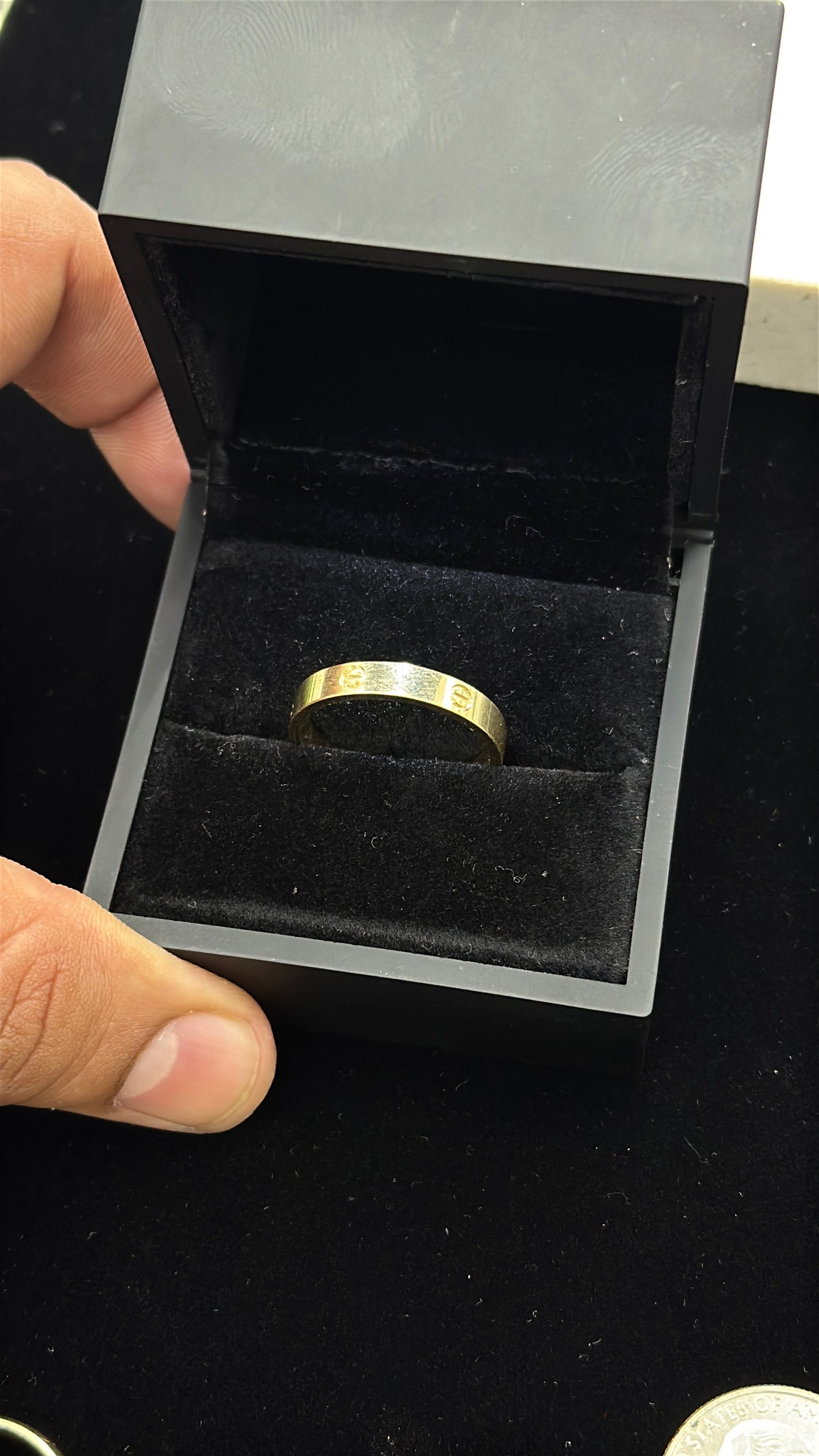 14K Gold Wedding Band Ring Cart for Womens & Mens