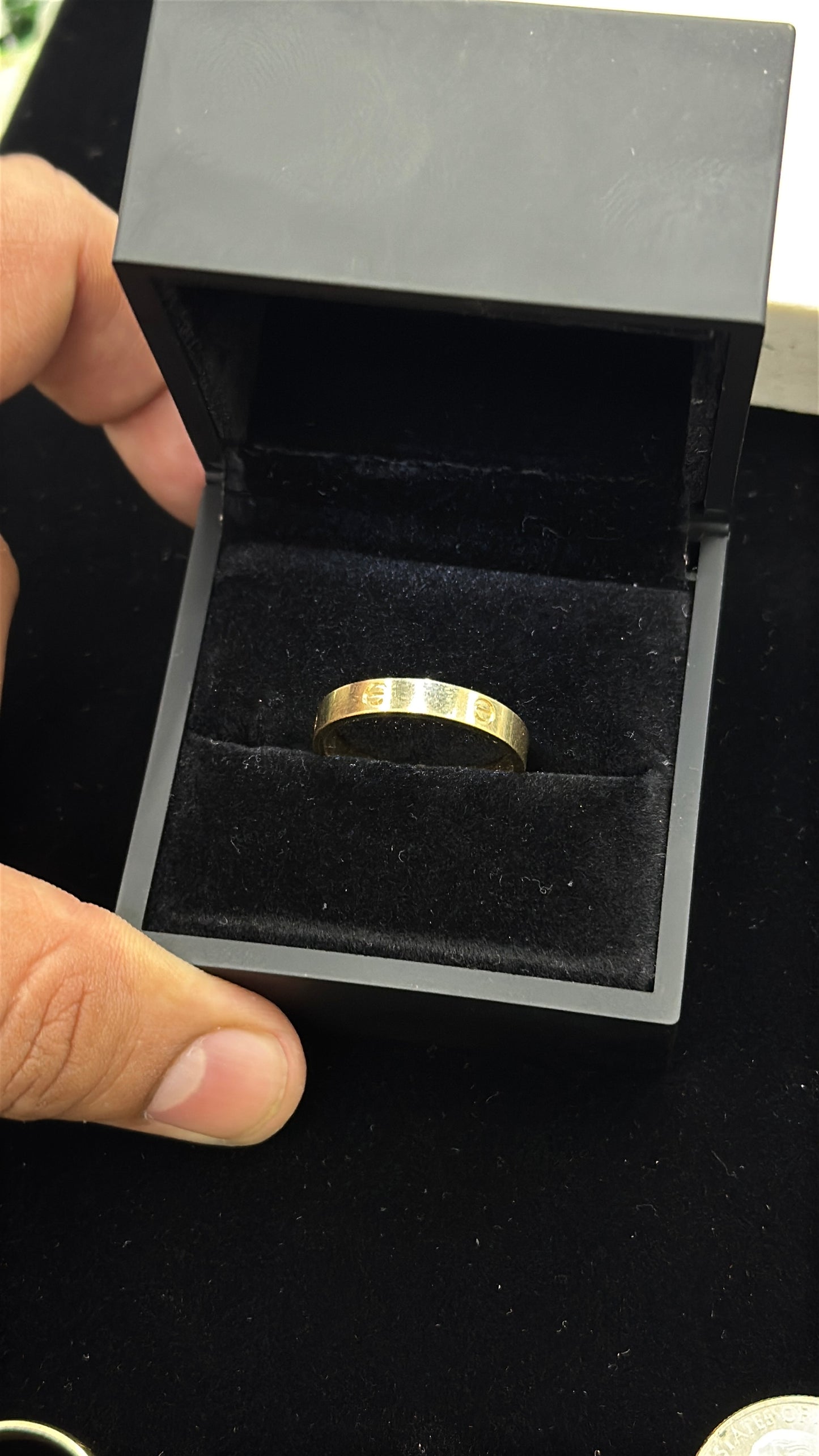 14K Gold Wedding Band Ring Cart for Womens & Mens
