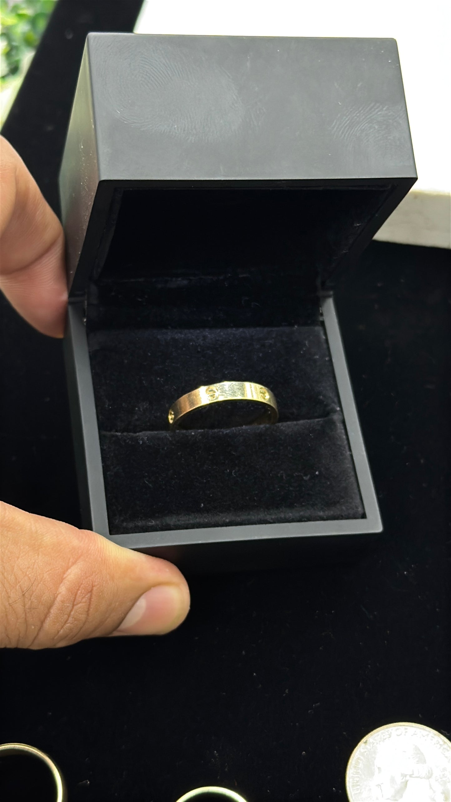 14K Gold Wedding Band Ring Cart for Womens & Mens