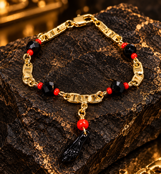 Baby Azabache Bracelet 5.5" – 14K Gold Filled