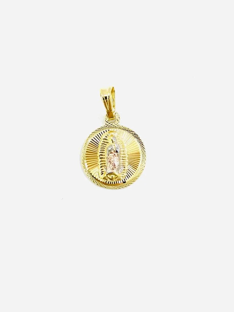 Virgen de Guadalupe Necklace/Valentino Chain 14" 16"/Baby Newborn Kids Jewelry/Gifts for 1st Communion Baptism