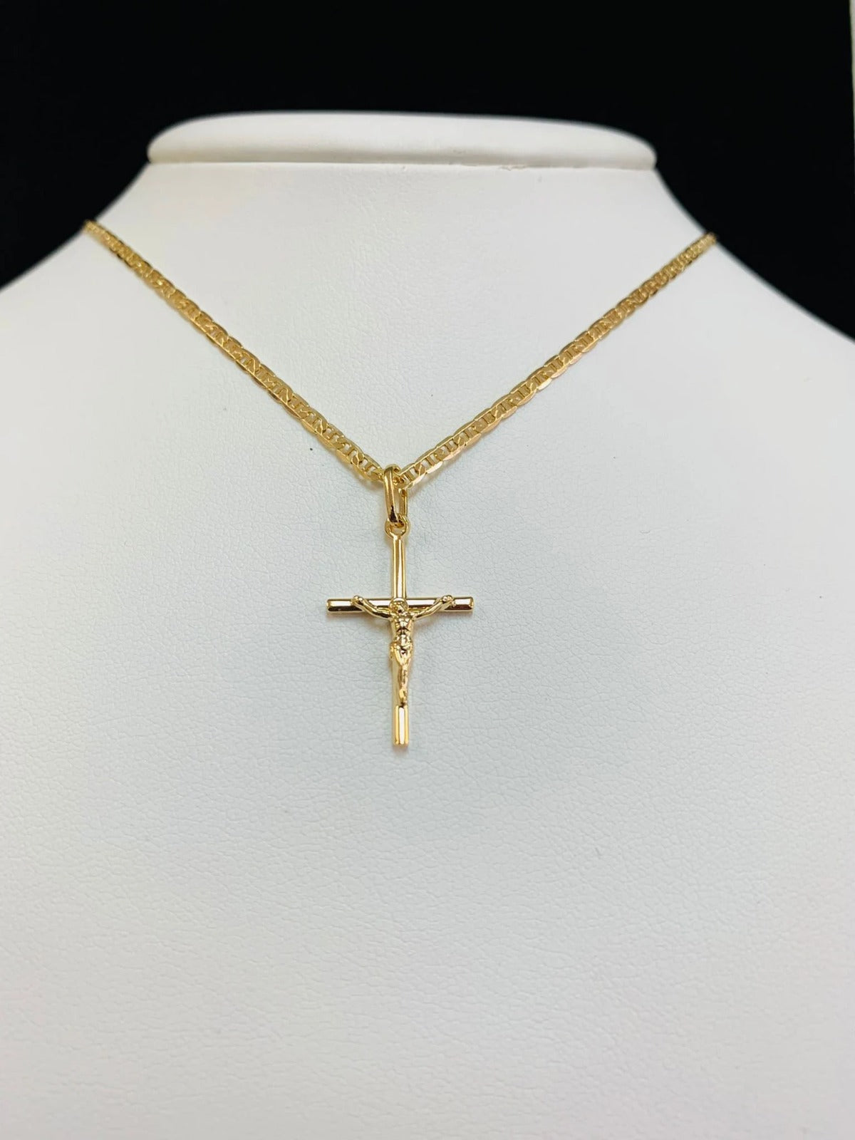 Light Luxury Zircon Cross Pendant Necklace Charm Elegant - Temu